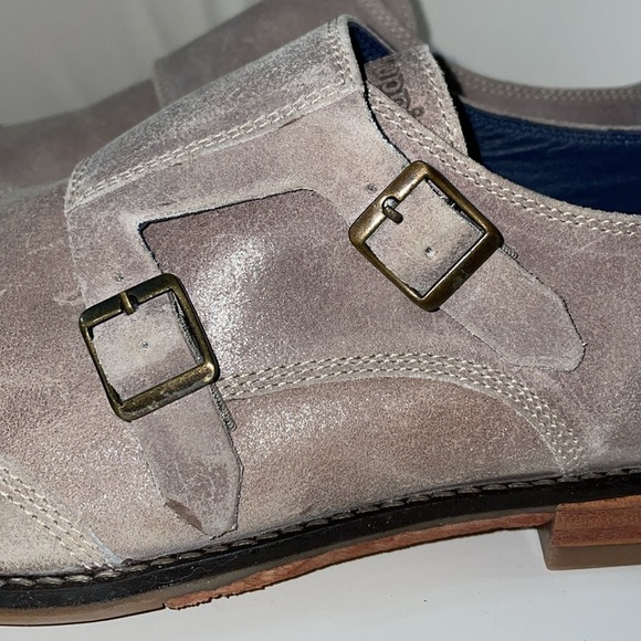 Mens Hush Puppies Beige Suede‎ Oxford Style Shoes Size 12-13 main image 13
